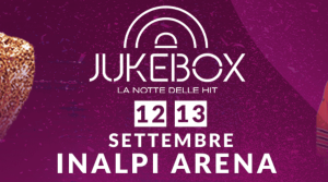 La locandina dell'evento jukebox arena
